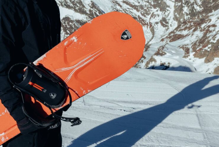 Lamborghini presenta la tabla CAPiTA Warpspeed edición limitada 2026